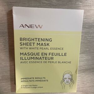 Avon Anew Brightening Sheet Mask with White Pearl Essence